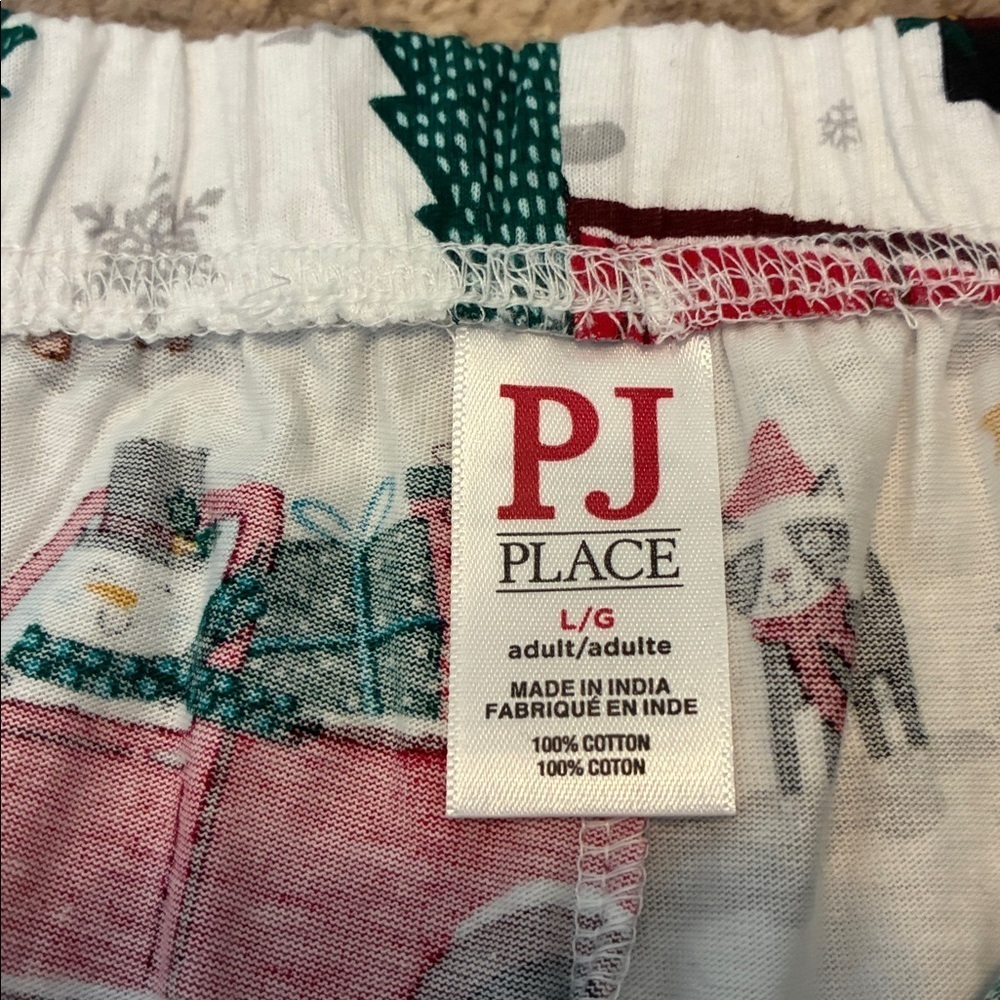 Children's Place Christmas Truck Pajamas Adult Large - Picture 6 of 6